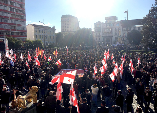 ოპოზიციის მასშტაბური აქციების სერია ბათუმში